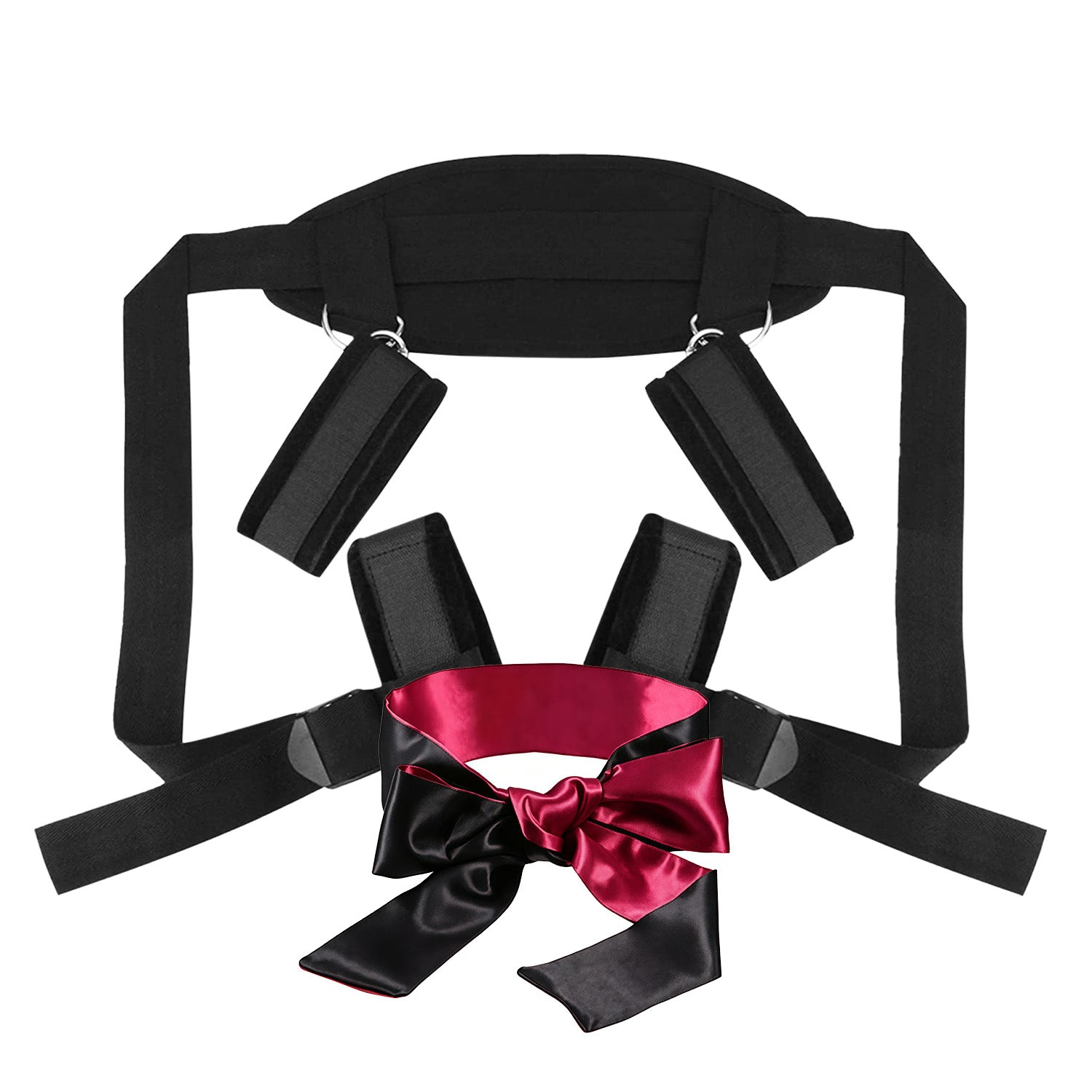 Sex Bondage Kit+/Spanking Paddle/Blindfold Eye Mask
