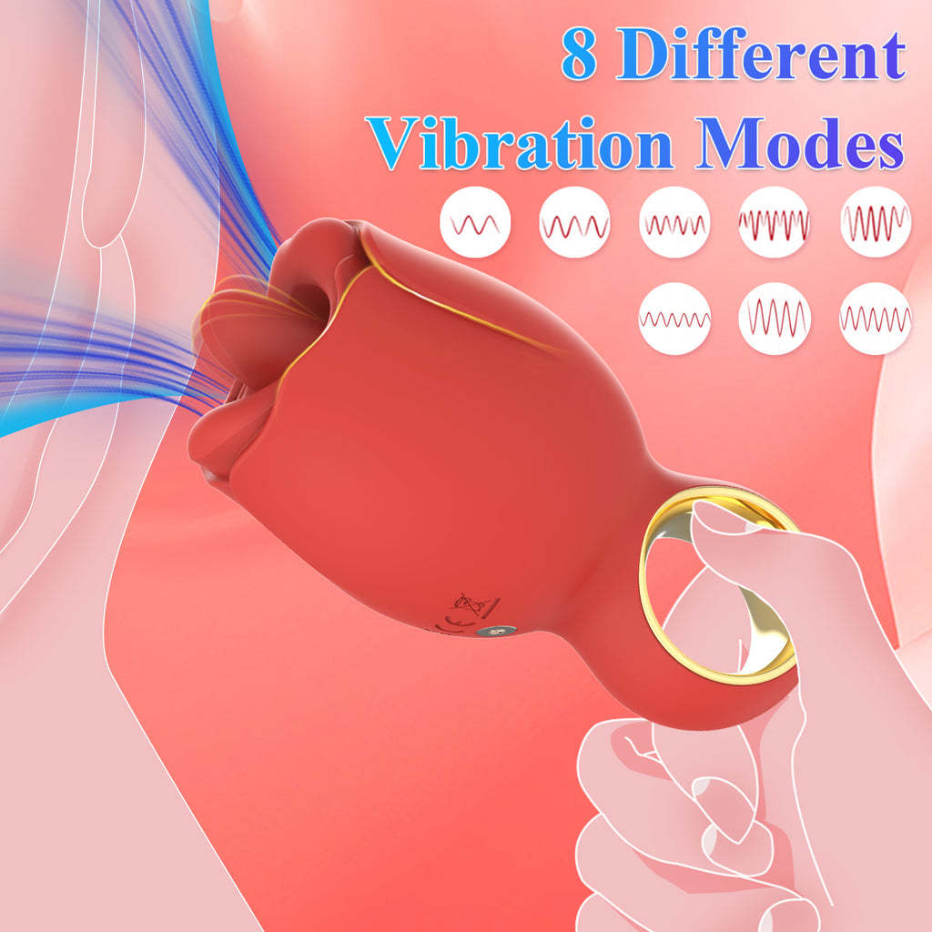 360° Rotated Licking Vibrator Tongue