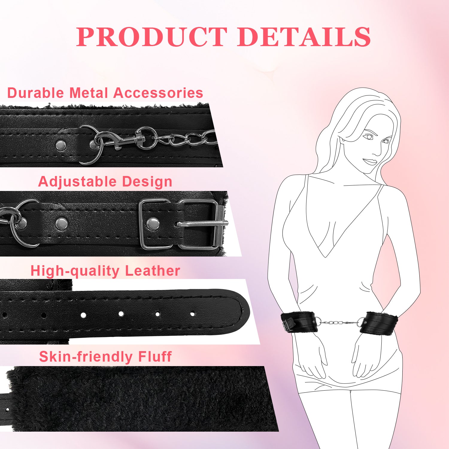 Adult Sex Wrist Handcuffs