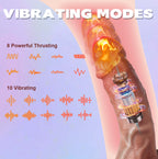 Thrusting Dildo Vibrator Sex Toys