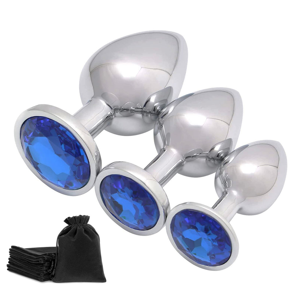 3-Piece Luxury Anal Plug Set