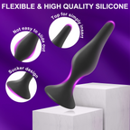 Set of 4 Silicone Trainer Butt Plug