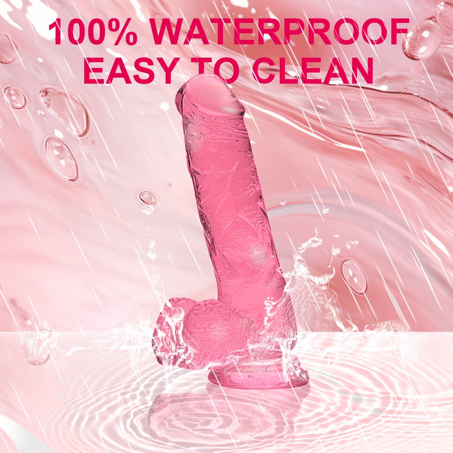 Dildo toy for women size from15cm/5.90in to 28cm/11in—Pink