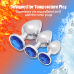 3-Piece Luxury Anal Plug Set