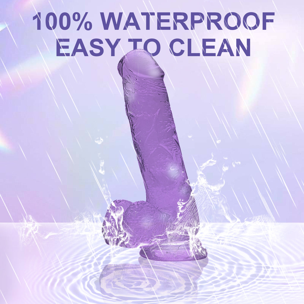 Dildo toy for women size from15cm/5.90in to 28cm/11in—Purple