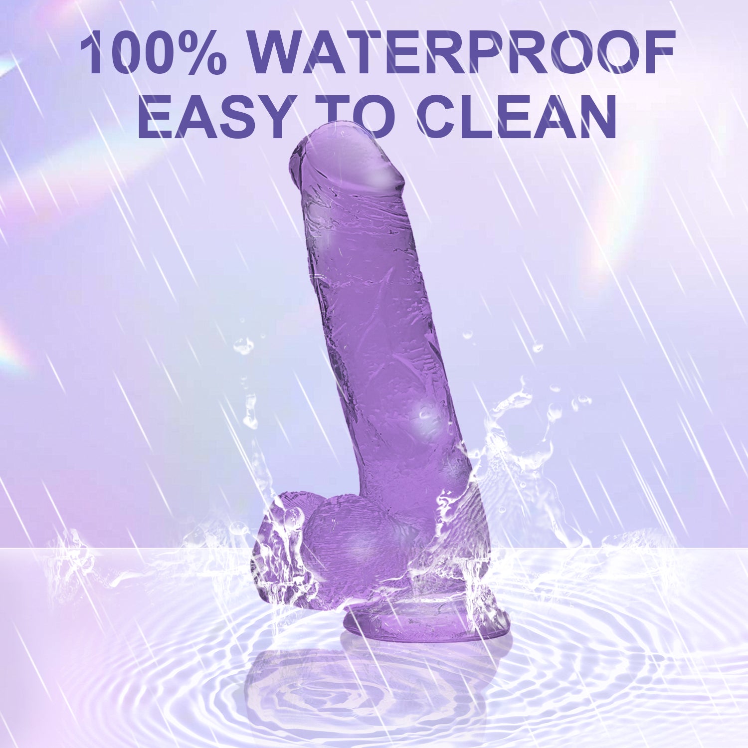 Dildo toy for women size from15cm/5.90in to 28cm/11in—Purple