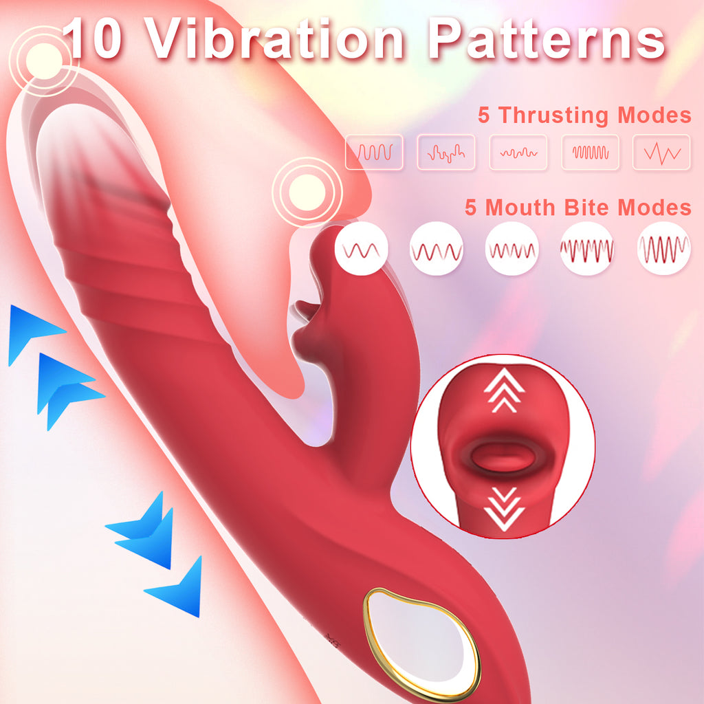 Lickgasm Deep Kiss Licking Vibrator