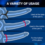 7 Pcs Penis Ring Set Silicone