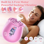 Rose Sex Toy for Women-Rose Sucking Vibrator