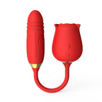 Dual-Head Rose Massager Vibrator Dildo