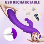 Thrusting Rabbit Vibrator  for Women