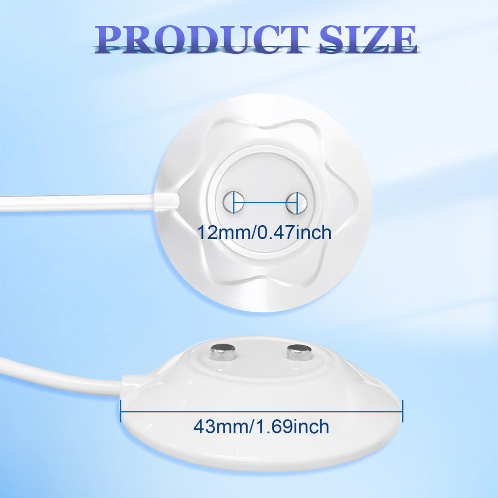 Magnetic USB Charger Cable-12MM Rose Charger Replacement