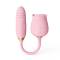 Dual-Head Rose Massager Vibrator Dildo