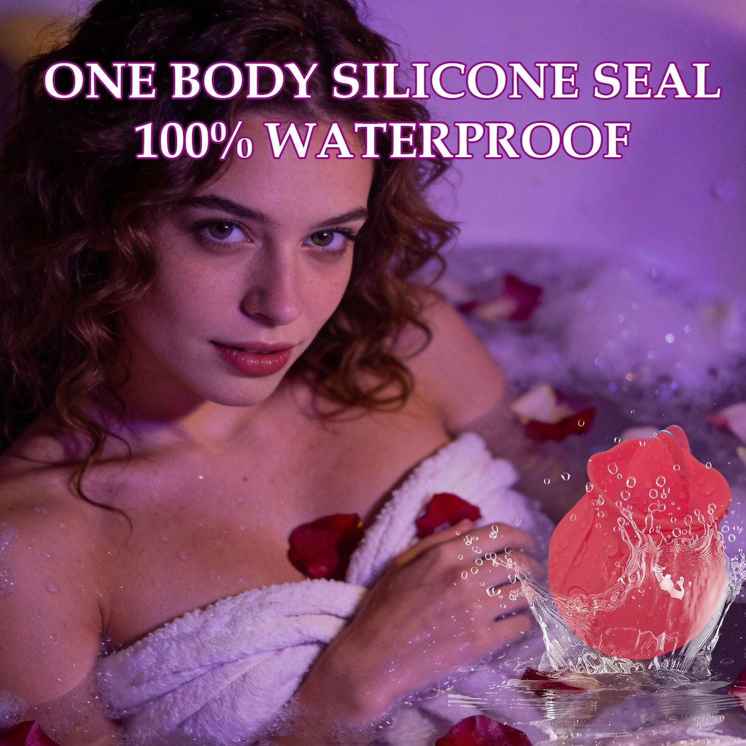 Tongue Rose Toy Clitoral Vibrator