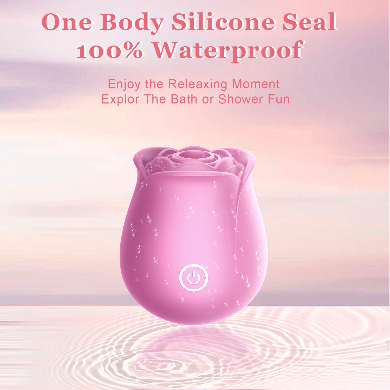 Rose Sex Toy for Women-Rose Sucking Vibrator