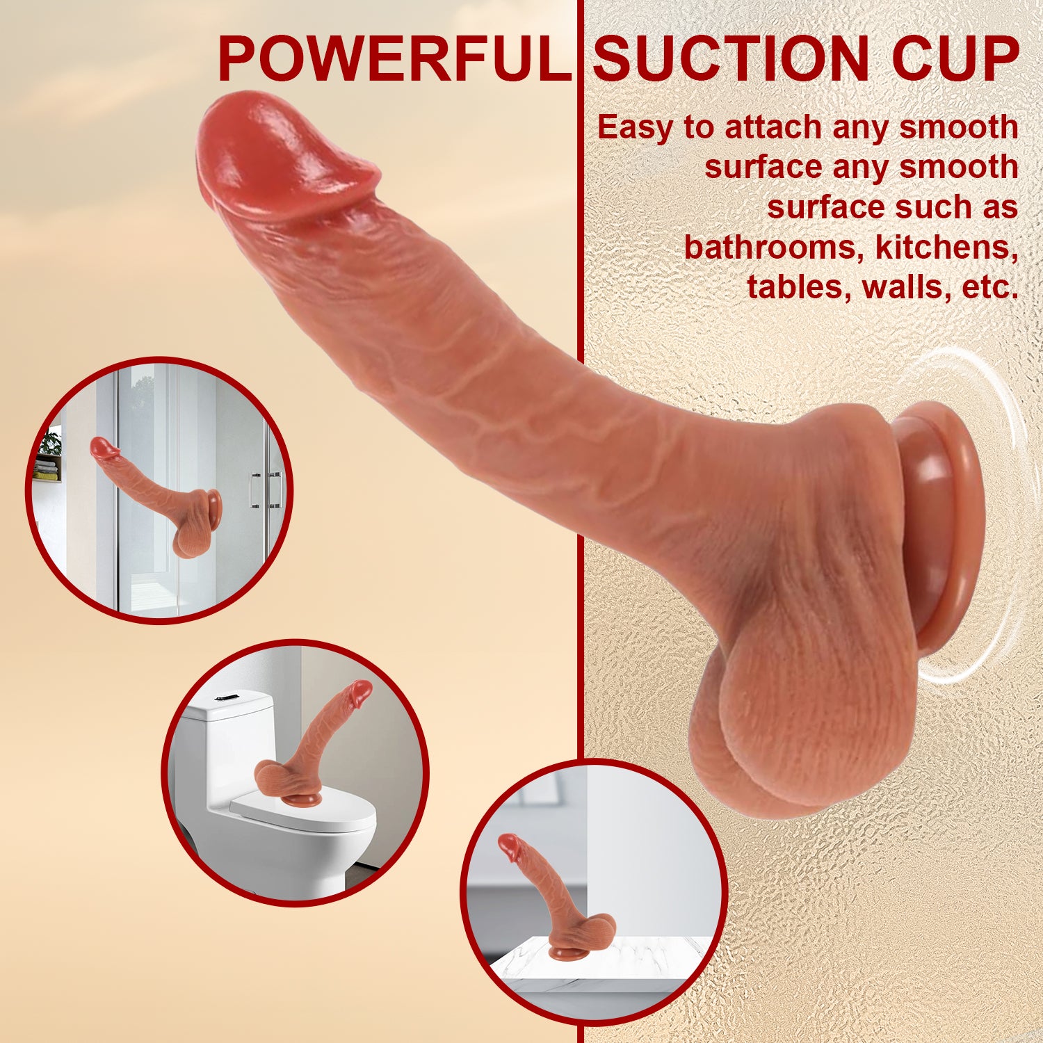 Realistic Dildo – Upgraded 8"