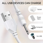 2.7ft USB to DC 2.5mm Replacement Charging Cable