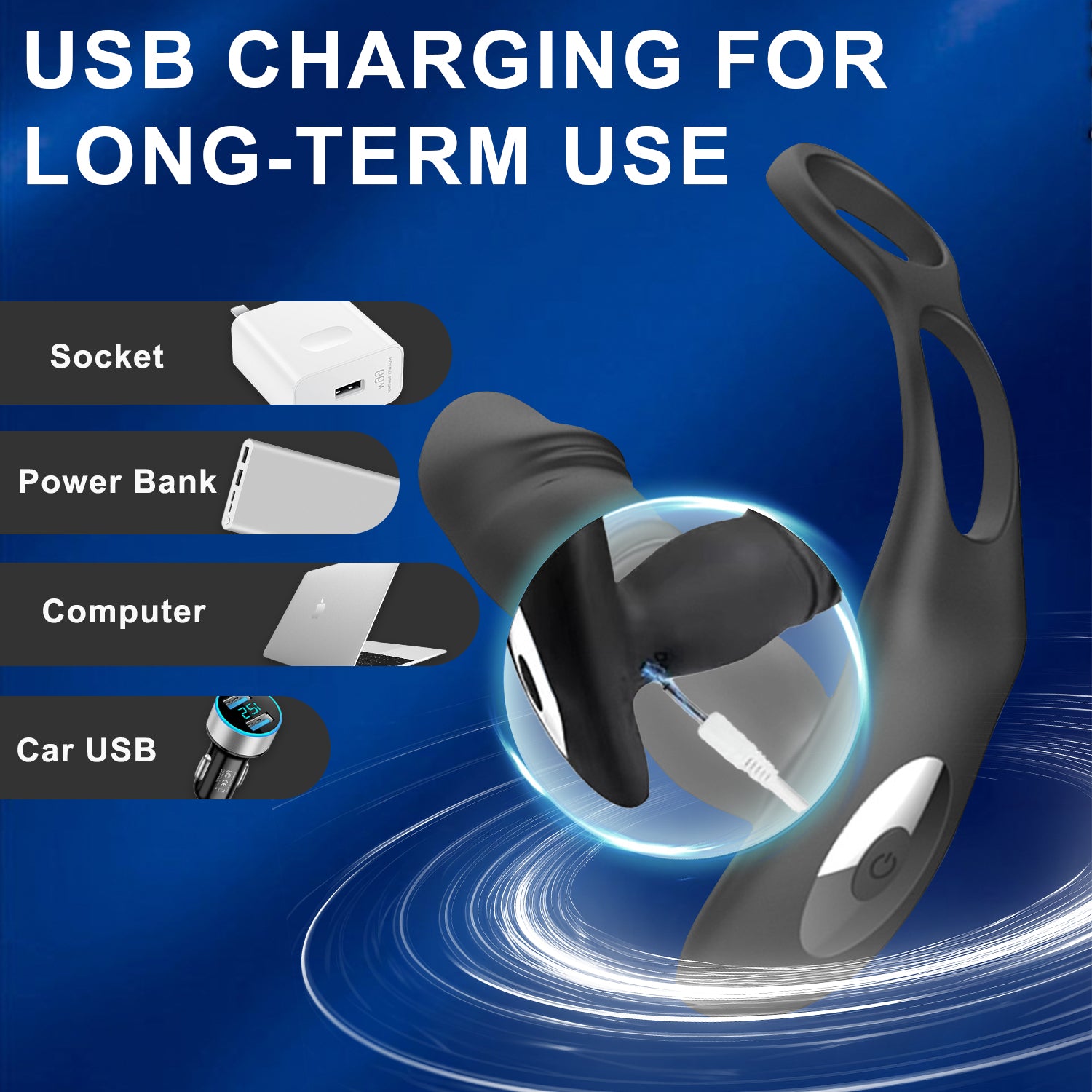 Prostate Massager Anal Vibrator Thrusting-APP Control