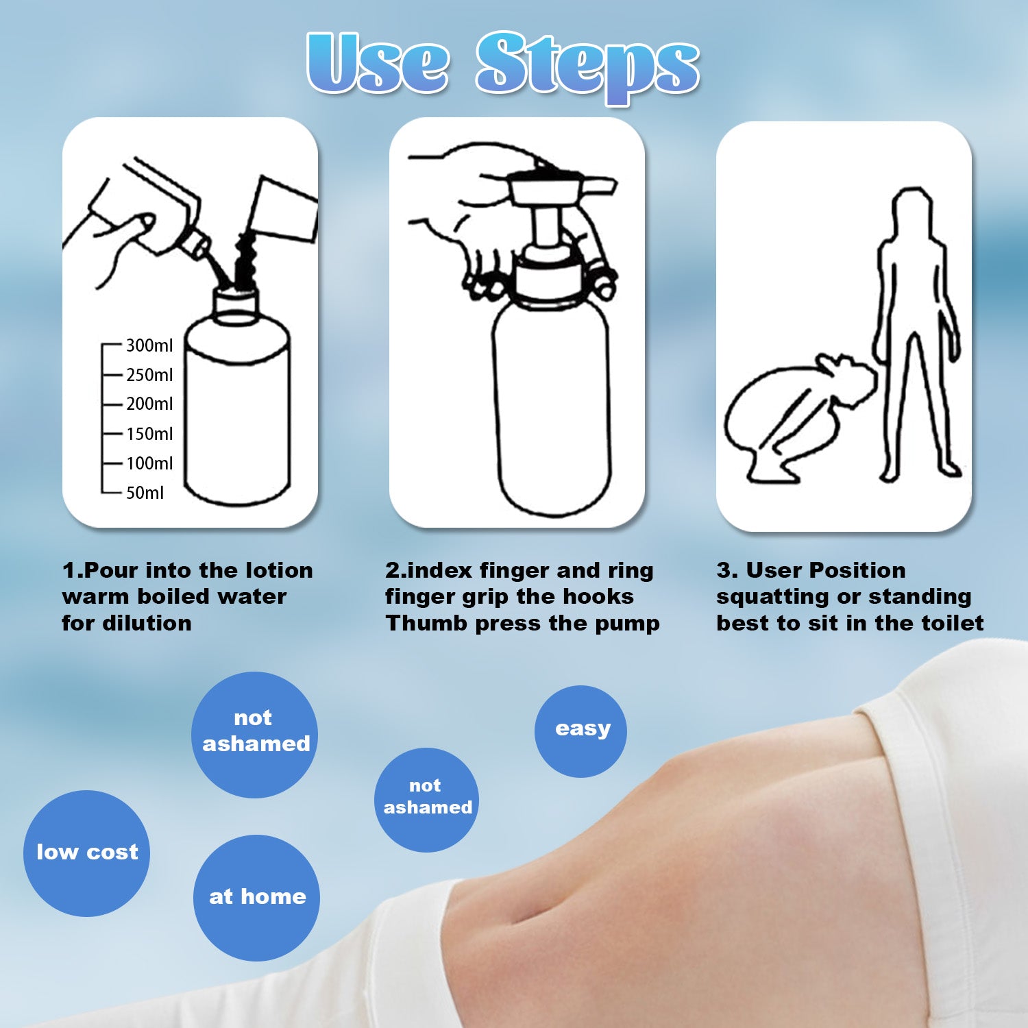 Vaginal Cleansing System-300ml