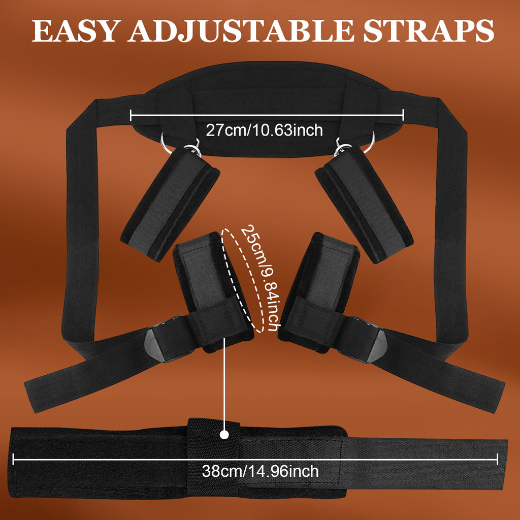 Sex Bondage Kit+/Spanking Paddle/Blindfold Eye Mask