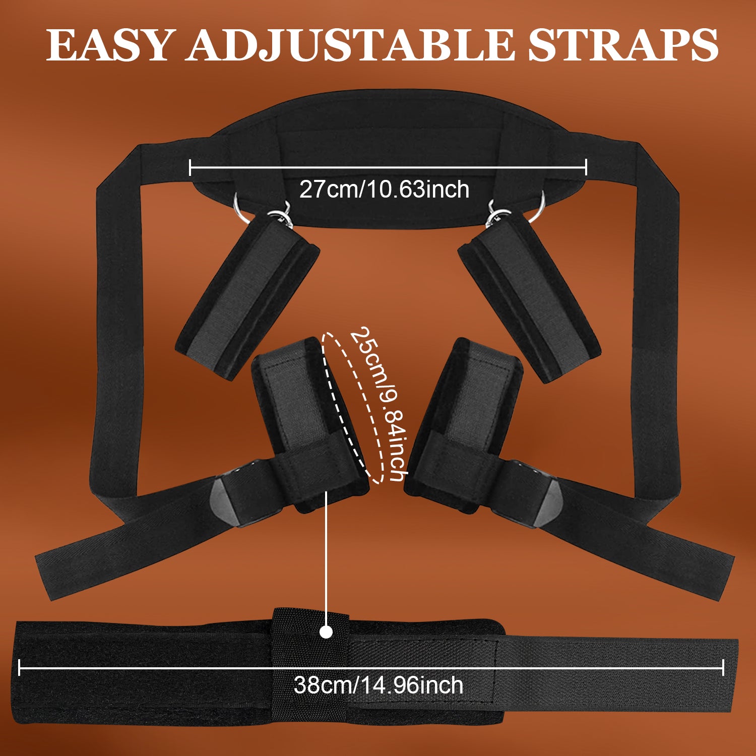 Sex Bondage Kit+/Spanking Paddle/Blindfold Eye Mask