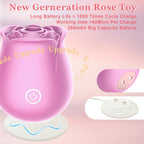 Rose Sex Toy for Women-Rose Sucking Vibrator