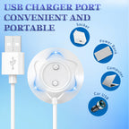 Magnetic USB Charger Cable-12MM Rose Charger Replacement