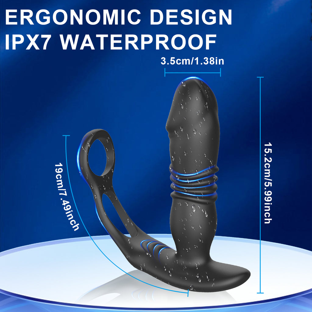 Prostate Massager Anal Vibrator Thrusting-APP Control