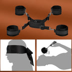 Bondage Sex Toys-Bed Sex Straps Set