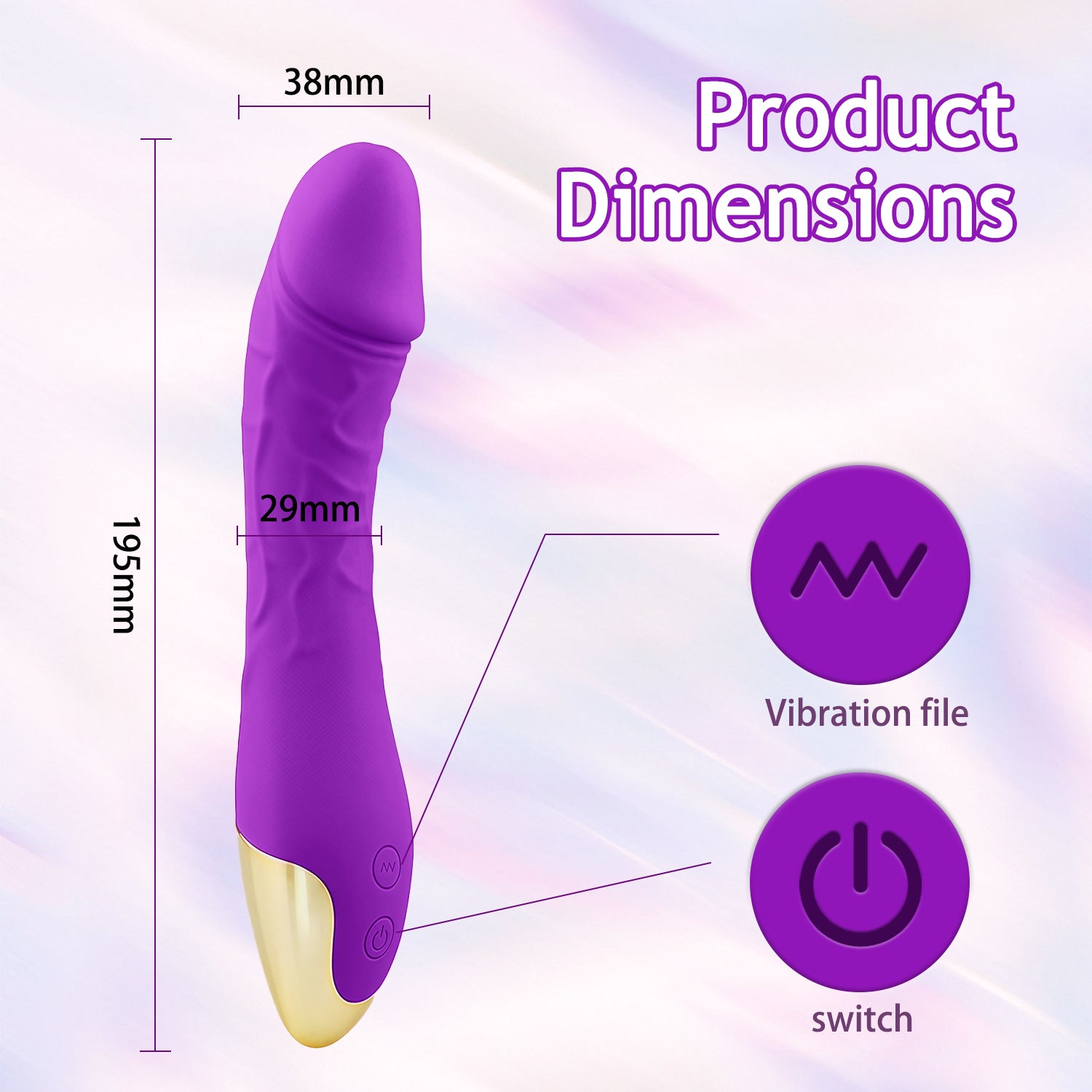 Powerful G Spot Vibrator for Women & Couples