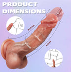 Thrusting Dildo Vibrator Sex Toys