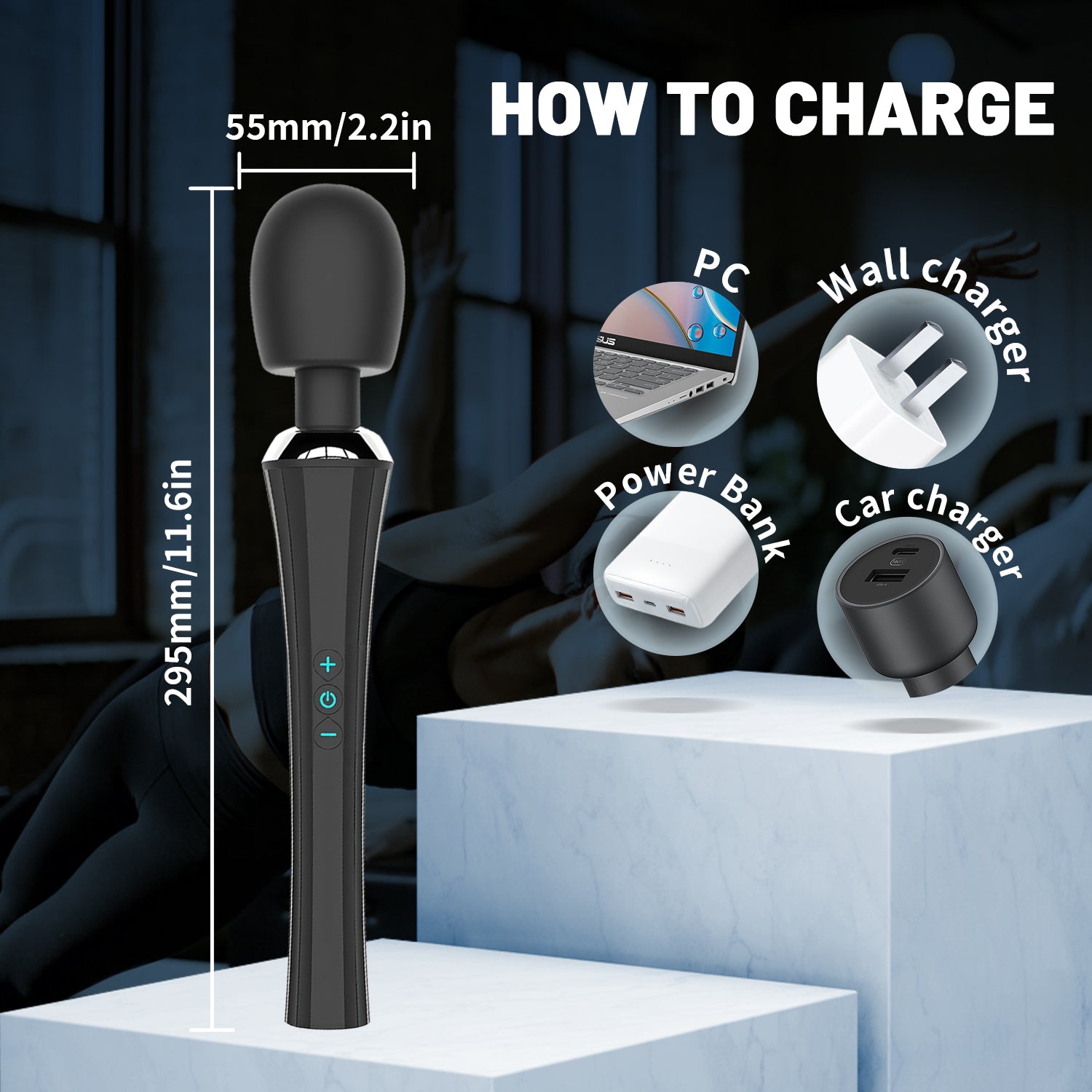 Silicone Massager - Couples Use & Women's Wellness