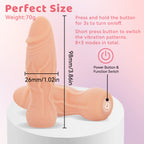 Mini G Spot Realistic Dildo Vibrator