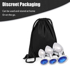 3-Piece Luxury Anal Plug Set