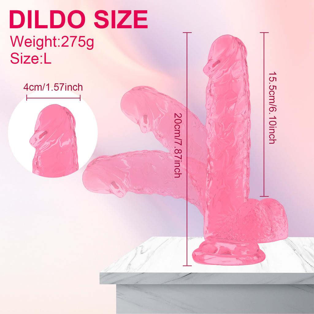 Dildo toy for women size from15cm/5.90in to 28cm/11in—Pink