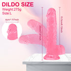 Dildo toy for women size from15cm/5.90in to 28cm/11in—Pink