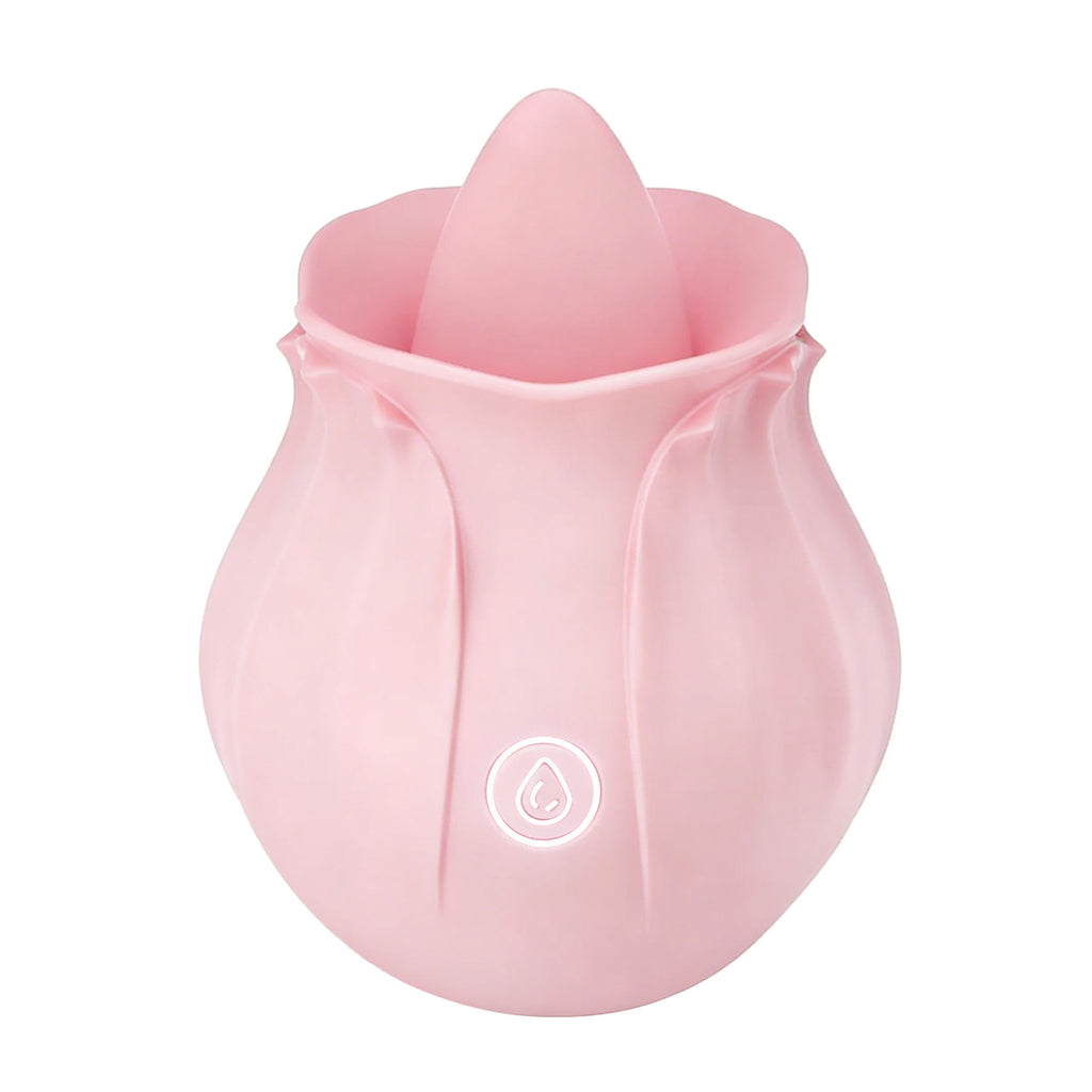 Tongue Rose Toy Clitoral Vibrator